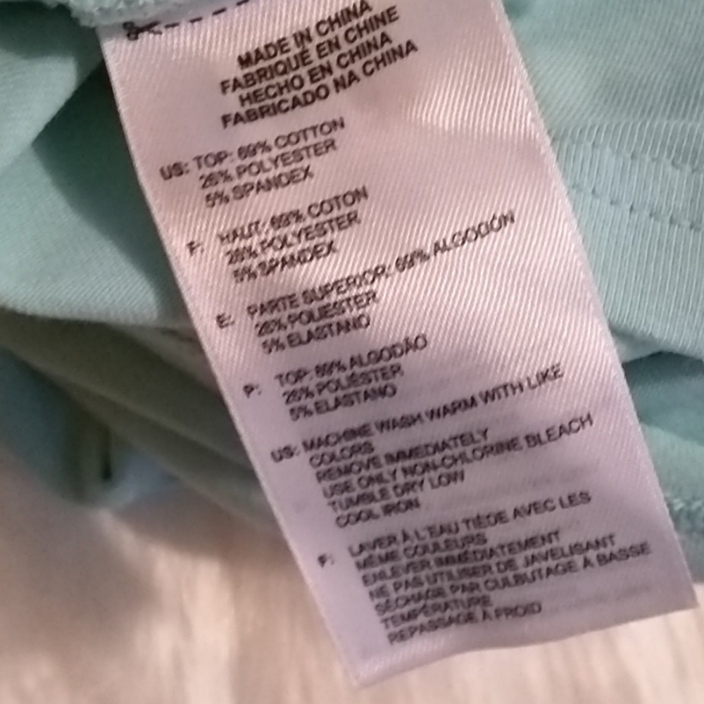Last Chance!  Adidas light blue crew neck t-shirt - Picture 4 of 4